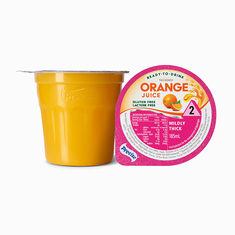 Ready-To-Drink Orange Juice Level 2 Mildly Thick - Pack of 12